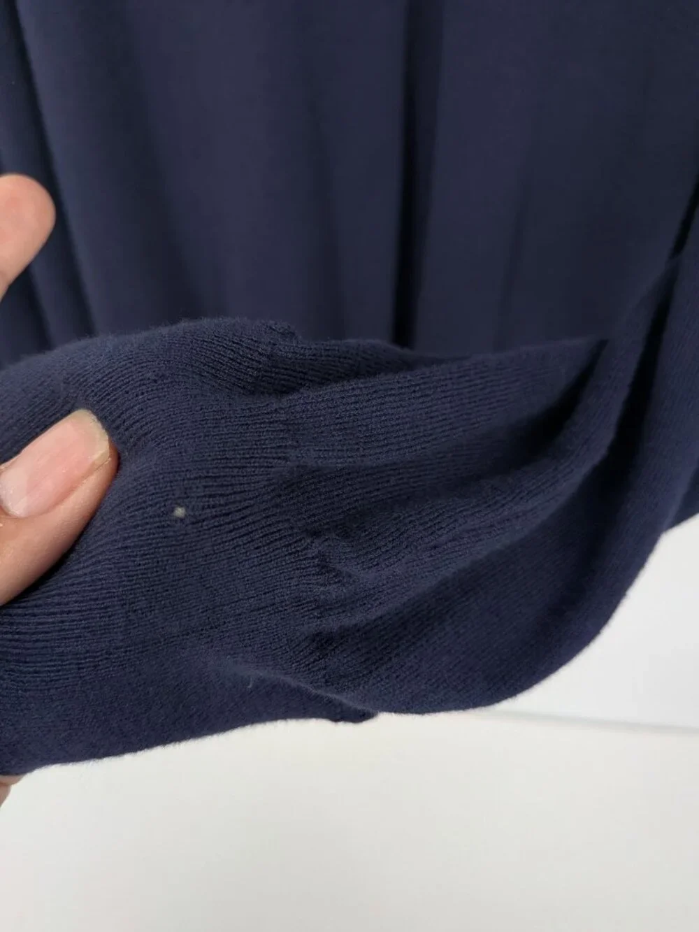 Vtg Polo Ralph Lauren V Neck Sweater Lightweight Pima Cotton Y2K‎ Pullover Large
